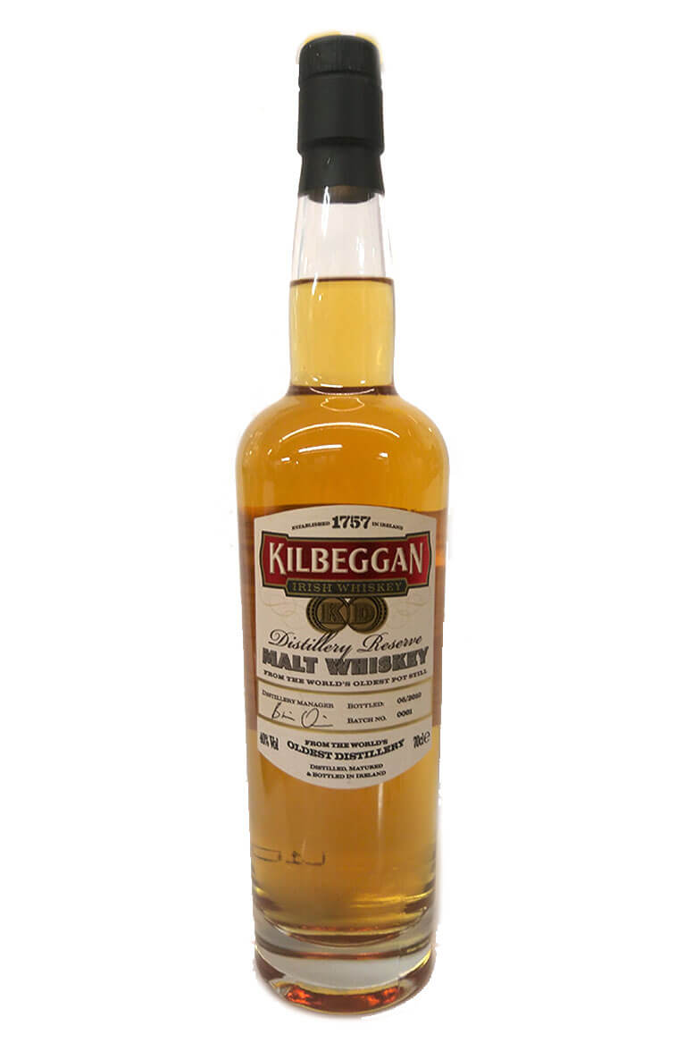 Kilbeggan Distillery Reserve Single Malt Batch 0001